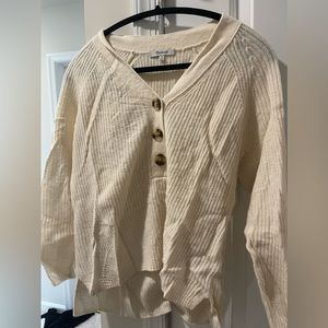 Madewell Cream Cardigan